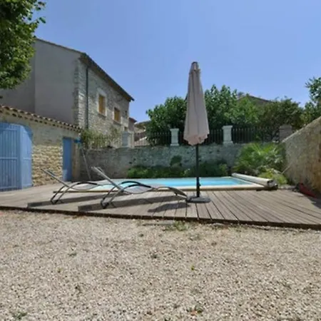 Maison De Plain Pied Pour 4 Pers Piscine Lussan Holiday home Lussan (Gard)